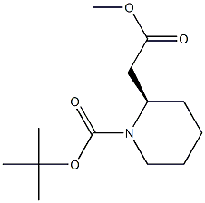 (R)-tert-Butyl 2-(2-Methoxy-2-oxoethyl)piperidine-1-carboxylate CAS#: 813433-73-7