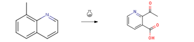 Route of Synthesis (ROS) 2-ACETONICOTINIC ACID CAS 89942-59-6