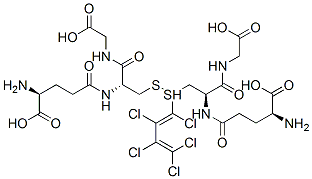 S-(1,2,3,4,4-pentachloro-1,3-butadienyl)glutathione CAS#: 89021-88-5