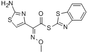S-2-Benzothiazolyl 2-amino-alpha-(methoxyimino)-4-thiazolethiolacetate CAS#: 80756-85-0
