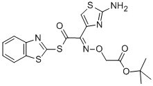 (S)-2-Benzothiazolyl (Z)-2-(2-aminothiazole-4-yl)-2-methoxycarbonylmethoxyiminothioacetate CAS#: 89605-09-4