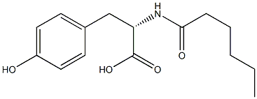(S)-2-HexanaMido-3-(4-hydroxyphenyl)propanoic acid CAS#: 86432-28-2
