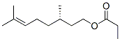 (S)- 3,7-dimethyloct-6-enyl propionate CAS#: 89460-13-9