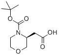 (S)-4-Boc-3-morpholineacetic acid CAS#: 839710-38-2