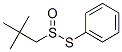 S-Phenyl 2,2-dimethyl-propane-thiosulfinate CAS#: 80318-99-6