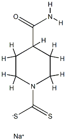 SODIUM4-CARBOXYAMIDOPIPERIDINE-N-DITHIOCARBAMATE CAS#: 89970-79-6
