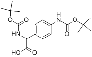 TERT-BUTOXYCARBONYLAMINO-(4-TERT-BUTOXYCARBONYLAMINO-PHENYL)-ACETIC ACID CAS#: 88197-41-5