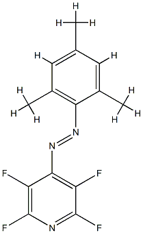 TETRAFLUORO-4-(2,4,6-TRIMETHYLPHENYLAZO)-PYRIDINE) CAS#: 86249-71-0