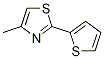 Thiazole, 2-(2-thienyl)-4-Methyl- CAS#: 89942-95-0