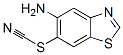 Thiocyanic acid, 5-amino-6-benzothiazolyl ester (7CI) CAS#: 89899-12-7
