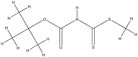 Thioimidodicarbonic acid ((HO)C(O)NHC(S)(SH)), O-(1,1-dimethylethyl) S- CAS#: 81931-13-7