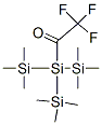 Trifluoroacetyl-tris(trimethylsilyl)silane CAS#: 81671-46-7