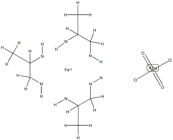 Tris(propylenediamine)tungstatoiron pentahydrate CAS#: 80660-42-0