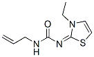 Urea, 1-allyl-3-(3-ethyl-4-thiazolin-2-ylidene)- (8CI) CAS#: 802311-59-7