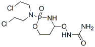Urea, ((2-(bis(2-chloroethyl)amino)tetrahydro-2H-1,3,2-oxazaphosphorin -4-yl)oxy)-, P-oxide CAS#: 81732-69-6