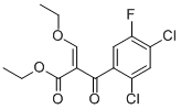 (Z)-2-(2,4-DICHLORO-5-FLUORO-BENZOYL)-3-ETHOXY-ACRYLIC ACID ETHYL ESTER CAS#: 86483-52-5