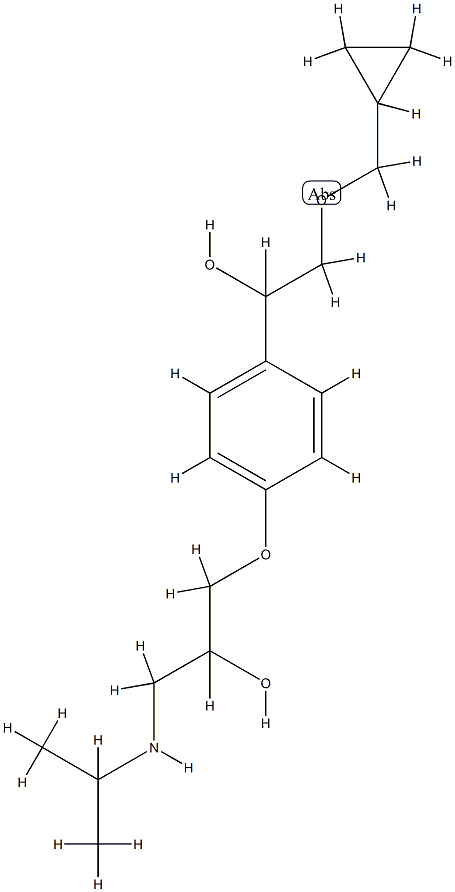 alpha-hydroxybetaxolol CAS#: 87549-35-7