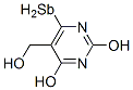 antimonyl-2,4-dihydroxy-5-hydroxymethylpyrimidine CAS#: 80049-91-8