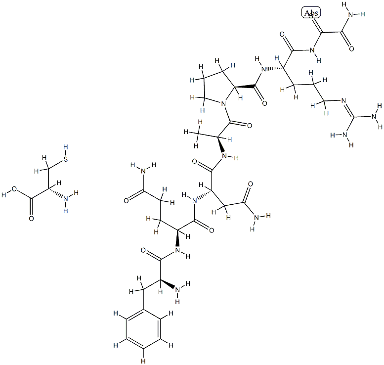 argipressin (3-9), (4-1')-disulfide Cys(6)- CAS#: 84953-76-4