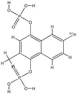 astato-2-methyl-1,4-naphthoquinol diphosphate CAS#: 81781-58-0