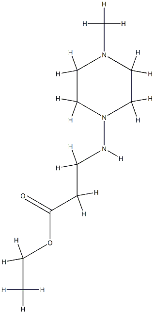 ba-Alanine, N-(4-methyl-1-piperazinyl)-, ethyl ester (9CI) CAS#: 805945-23-7