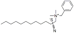benzyldodecyldimethylammonium thiocyanate CAS#: 85909-51-9