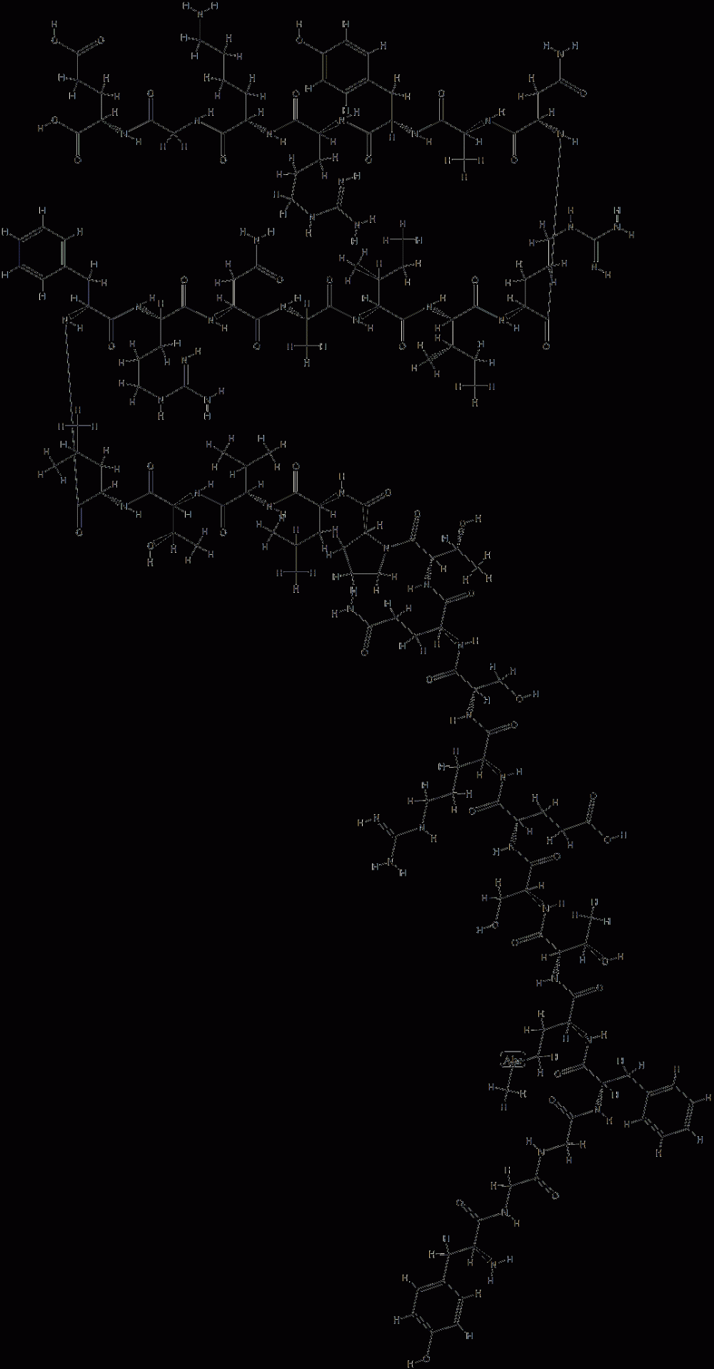 beta-endorphin, Arg(9,19,24,28,29)- CAS#: 84779-04-4
