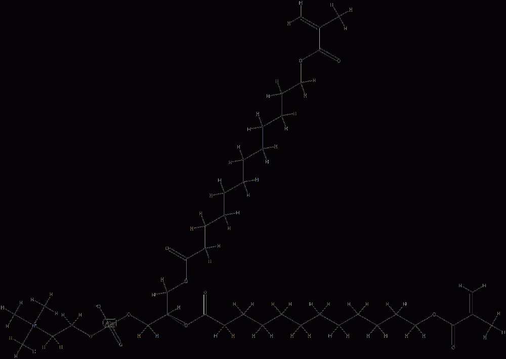 bis(1,2-(methacryloyloxy)dodecanoyl)phosphatidylcholine CAS#: 80294-17-3