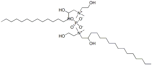 bis[(2-hydroxyethyl)(2-hydroxyhexadecyl)dimethylammonium] hydrogen phosphate CAS#: 85006-13-9