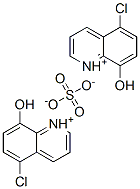 bis(5-chloro-8-hydroxyquinolinium) sulphate CAS#: 84803-49-6