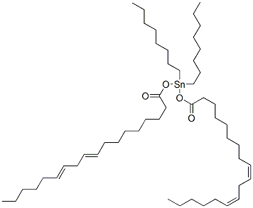bis(octadeca-9(Z),12(Z)-dienoyloxy)dioctylstannane CAS#: 85938-53-0