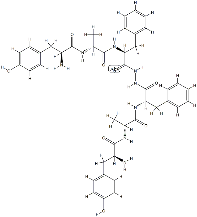 bis(tyrosyl-alanyl-phenylalaninamide)hydrazide CAS#: 88191-63-3