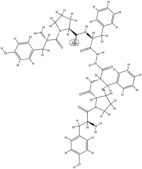 bis(tyrosyl-prolyl-phenylalaninamide)hydrazide CAS#: 88191-66-6