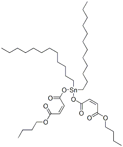 butyl (Z,Z)-6,6-didodecyl-4,8,11-trioxo-5,7,12-trioxa-6-stannahexadeca-2,9-dienoate CAS#: 84012-66-8