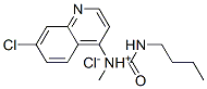 butylcarbamoylmethyl-(7-chloroquinolin-4-yl)azanium chloride CAS#: 80008-10-2