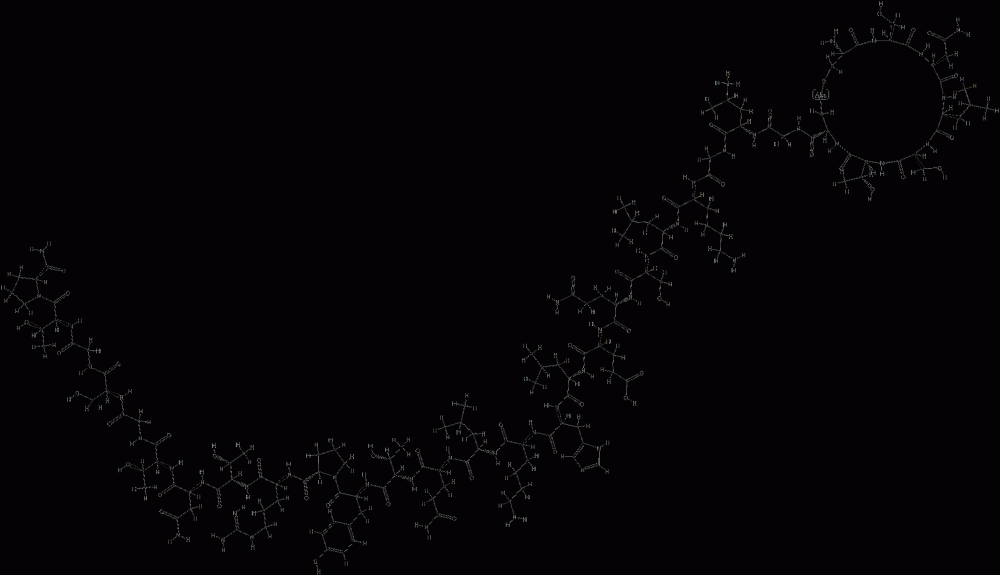 calcitonin, salmon, Gly(8)- CAS#: 88433-78-7