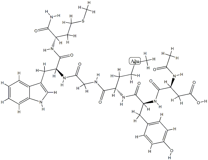 cholecystokinin N-acetyl fragment 26-31 amide,non-sulfated CAS#: 89911-64-8