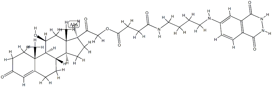 cortisol-21-hemisuccinate-aminobutylisoluminol CAS#: 80632-50-4