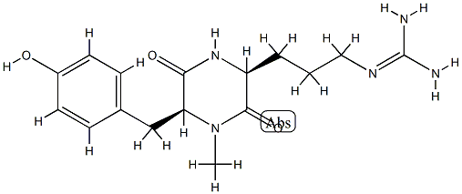 cyclo(N-methyltyrosylarginyl) CAS#: 83481-39-4