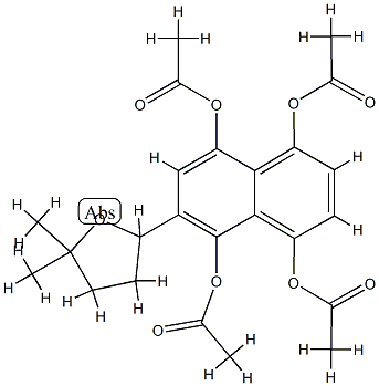 cycloalkannin leucoacetate CAS#: 80186-91-0