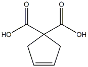cyclopent-3-ene-1,1-dicarboxylic acid CAS#: 88326-51-6