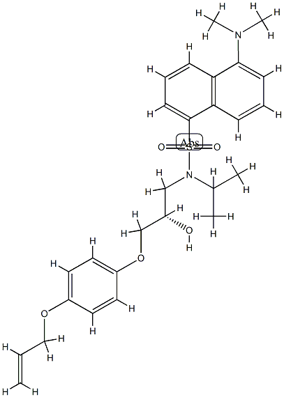 dansyl alprenolol CAS#: 85187-55-9