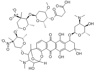 decilorubicin CAS#: 86016-61-7