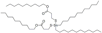 decyl 5,5-didodecyl-9-oxo-10-oxa-4,6-dithia-5-stannaicosanoate CAS#: 83833-27-6
