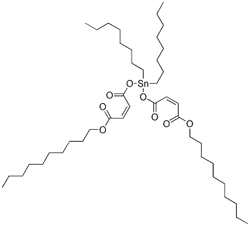 decyl (Z,Z)-6,6-dioctyl-4,8,11-trioxo-5,7,12-trioxa-6-stannadocosa-2,9-dienoate CAS#: 83898-58-2