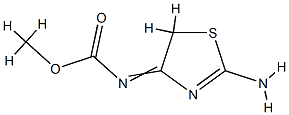 -delta-4,N-Thiazolidinecarbamic acid, 2-imino-, methyl ester (8CI) CAS#: 802893-00-1