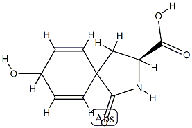 delta-(spiro-4-hydroxy-2,5-cyclohexadienyl)pyroglutamate CAS#: 86334-99-8