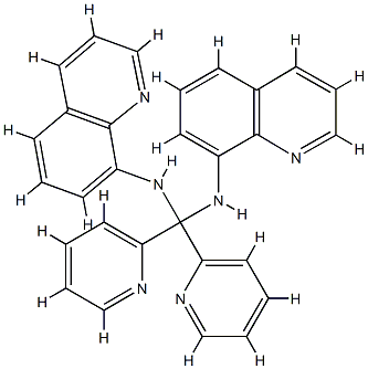 di(2-pyridyl)-N,N-di((8-quinolyl)amino)methane CAS#: 82358-78-9