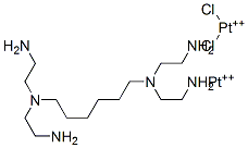 dichloro(N,N,N',N'-tetrakis(2-aminoethyl)-1,6-hexamethylenediamminediplatinum(II)) CAS#: 84120-26-3