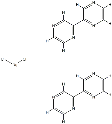 dichlororuthenium, 2-pyrazin-2-ylpyrazine CAS#: 80907-59-1